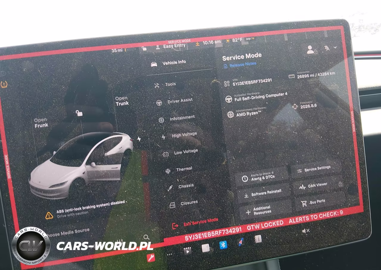2024 Tesla Model 3 Long Range Dual Motor All-Wheel Drive VIN:5YJ3E1EB5RF734291 - 17