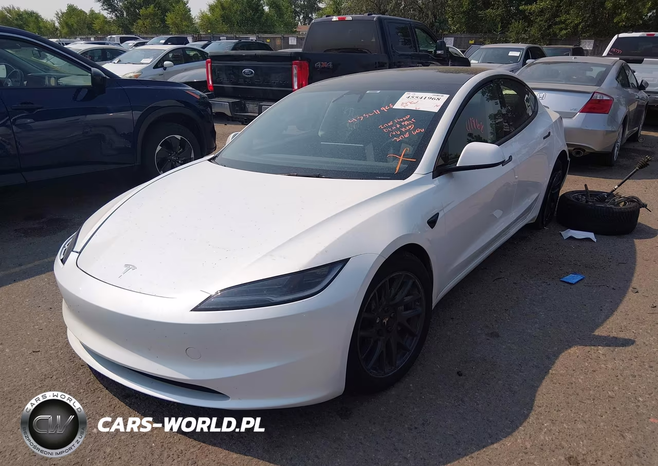 2024 Tesla Model 3 Long Range Dual Motor All-Wheel Drive VIN:5YJ3E1EB5RF734291 - 2
