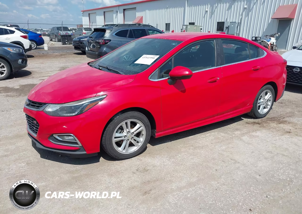 2016 Chevrolet Cruze Lt Auto VIN:1G1BE5SM9G7293897 - 2