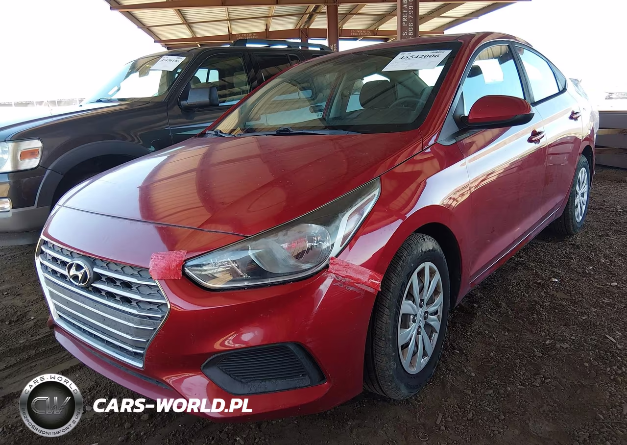 2019 Hyundai Accent Se VIN:3KPC24A38KE040053 - 2