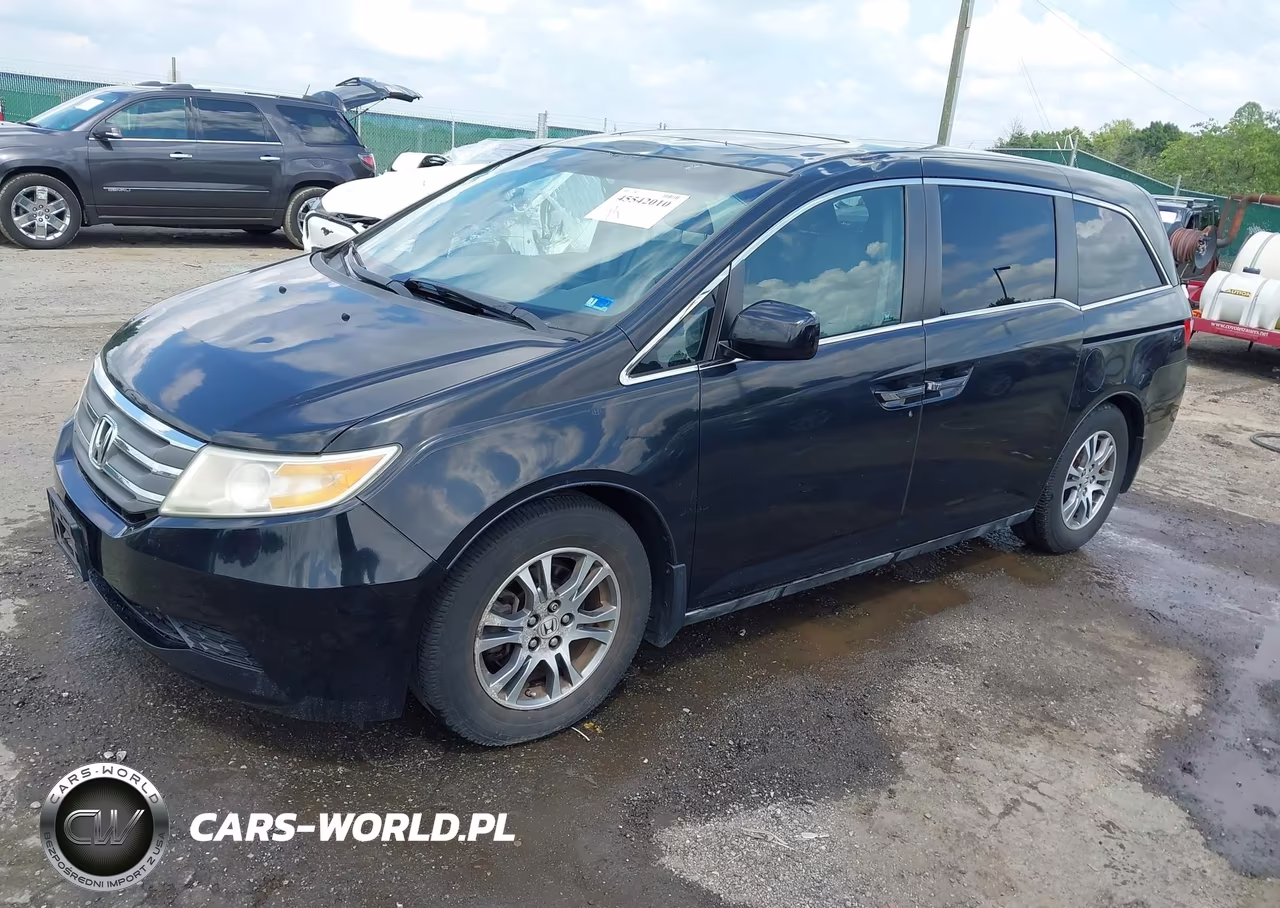 2012 Honda Odyssey Ex-L VIN:5FNRL5H65CB039225 - 2