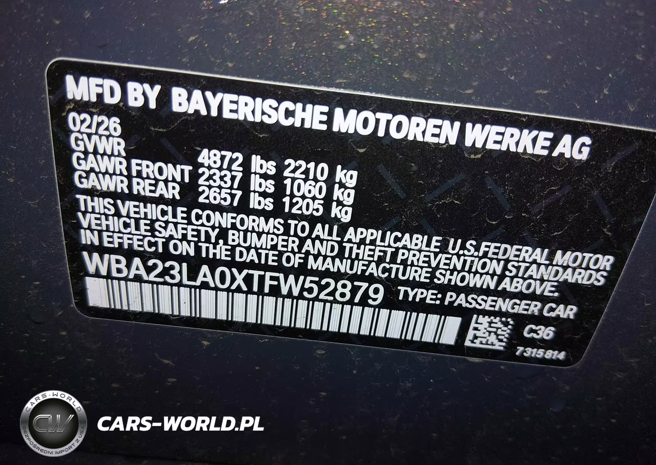 2026 BMW 330I xDrive VIN:WBA23LA0XTFW52879 - 9