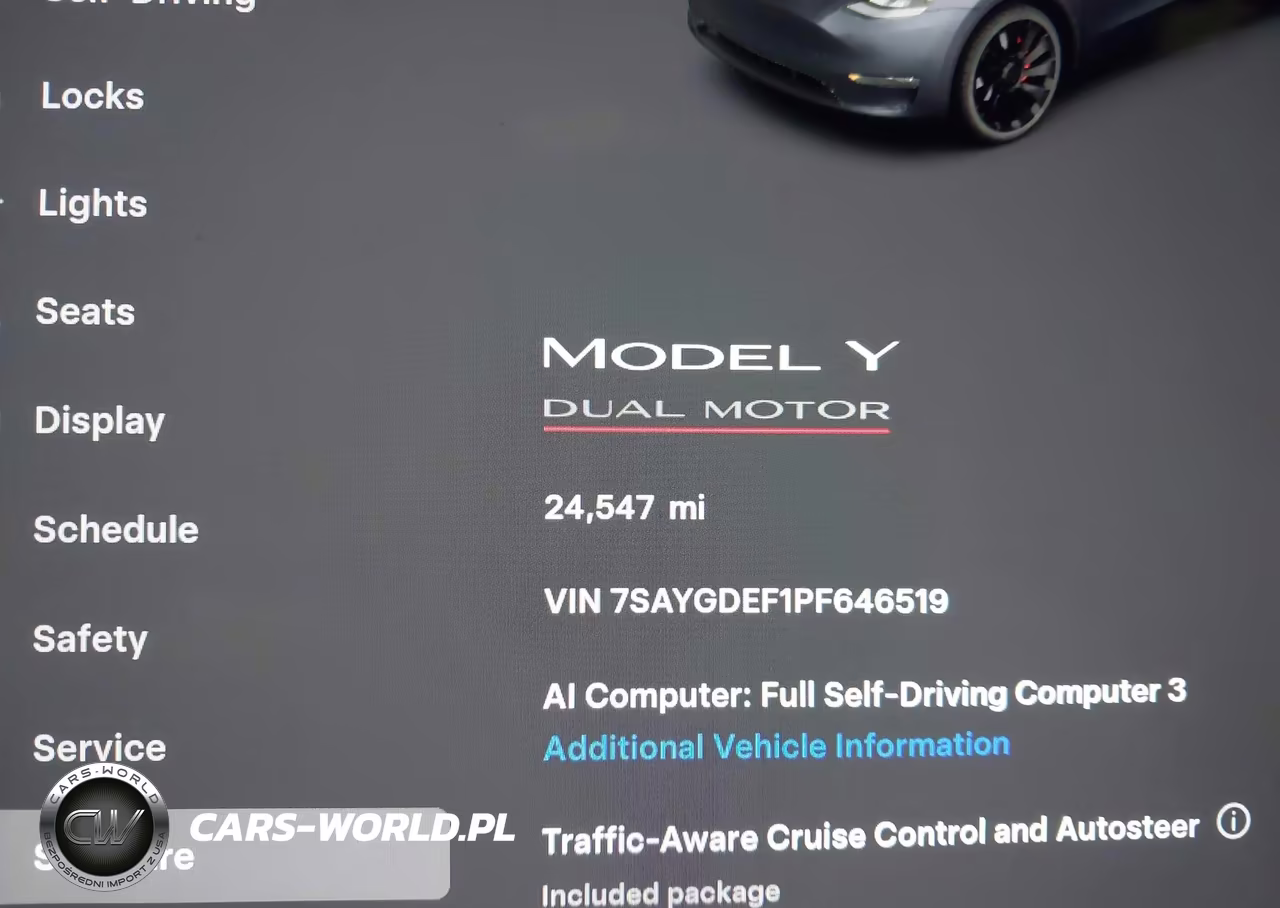 2023 Tesla Model Y Performance Dual Motor All-Wheel Drive VIN:7SAYGDEF1PF646519 - 15