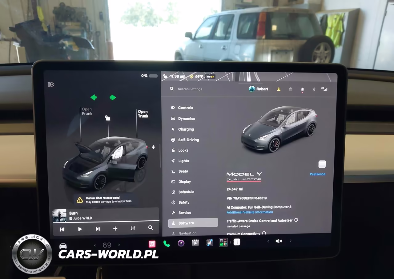2023 Tesla Model Y Performance Dual Motor All-Wheel Drive VIN:7SAYGDEF1PF646519 - 18