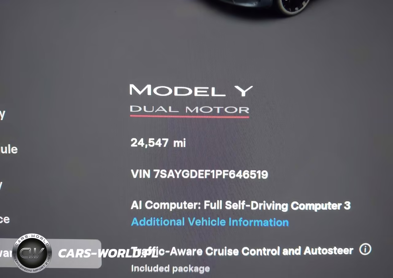 2023 Tesla Model Y Performance Dual Motor All-Wheel Drive VIN:7SAYGDEF1PF646519 - 7