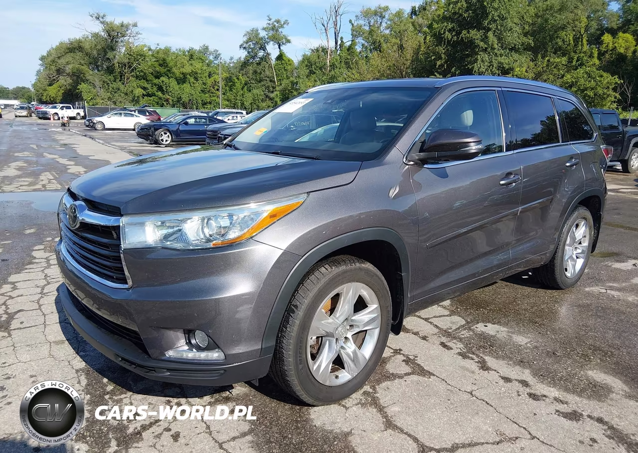 2015 Toyota Highlander Limited Platinum V6 VIN:5TDDKRFH3FS105179 - 2