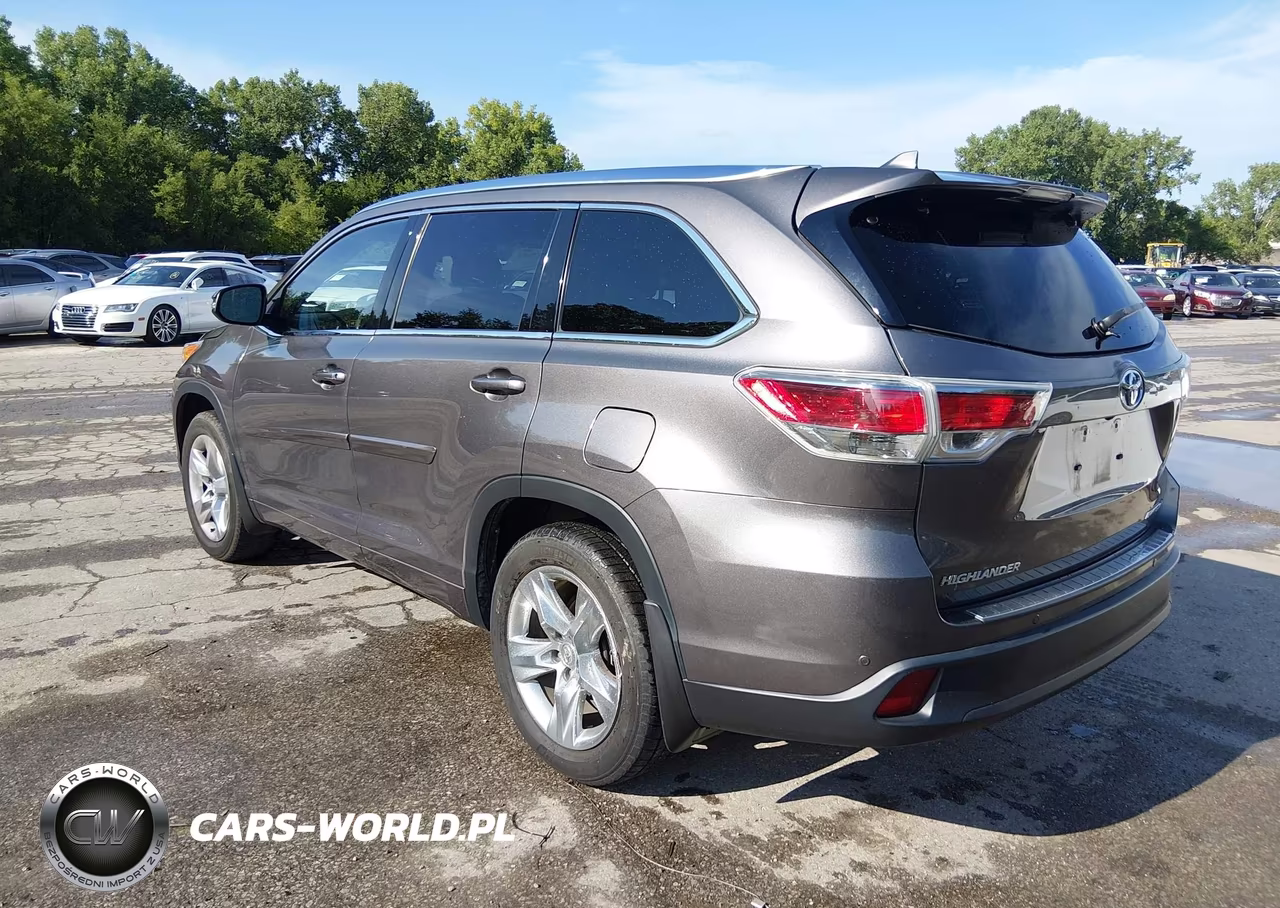 2015 Toyota Highlander Limited Platinum V6 VIN:5TDDKRFH3FS105179 - 3