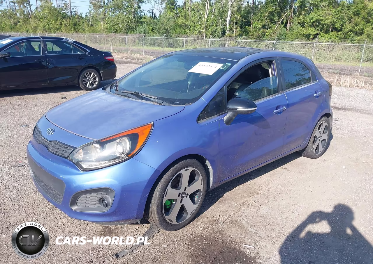 2012 Kia Rio5 Sx VIN:KNADN5A36C6030398 - 2