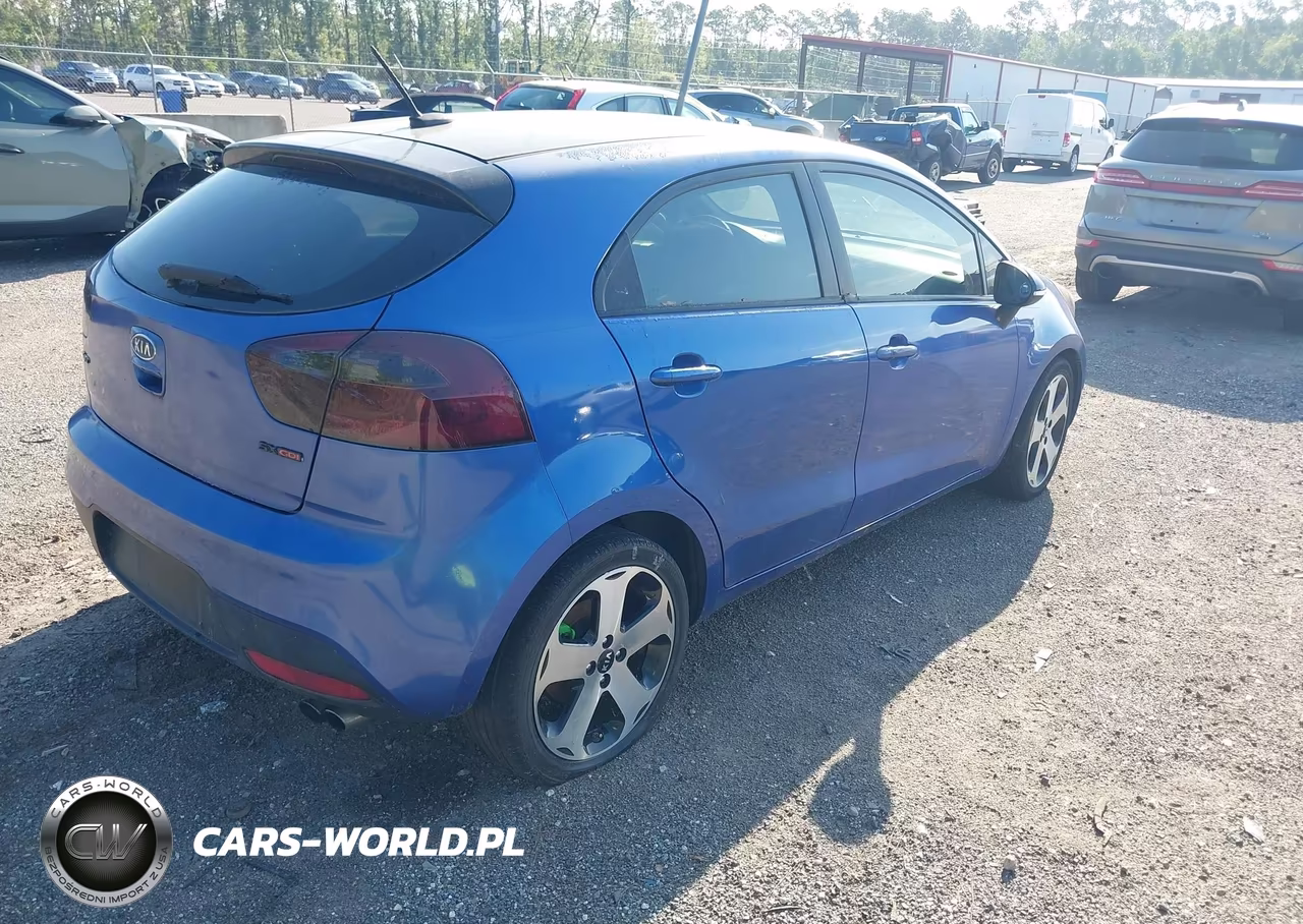 2012 Kia Rio5 Sx VIN:KNADN5A36C6030398 - 4