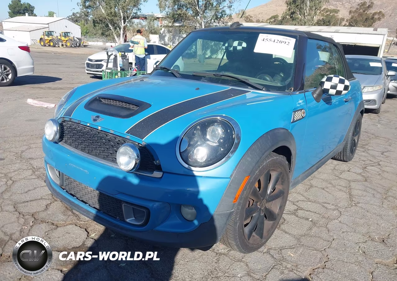 2014 Mini Convertible Cooper S VIN:WMWZP3C58ET298327 - 2