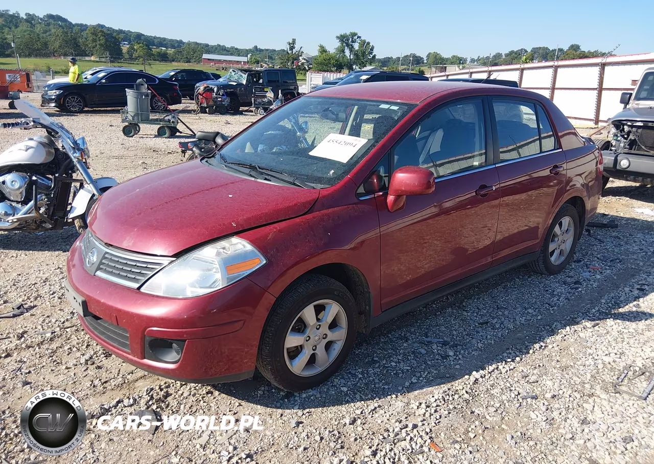 2007 Nissan Versa 1.8Sl VIN:3N1BC11E97L409761 - 2