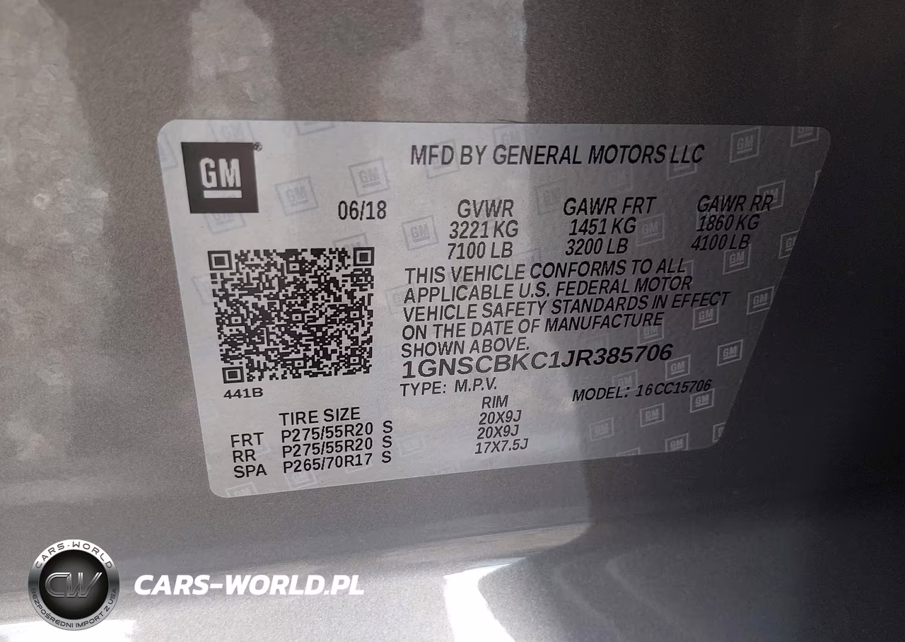 2018 Chevrolet Tahoe Lt VIN:1GNSCBKC1JR385706 - 9