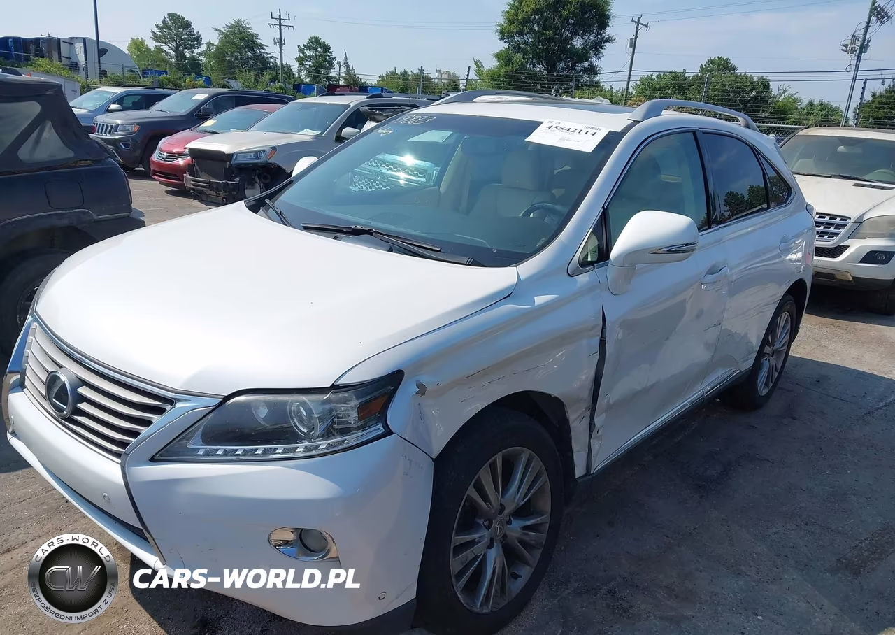 2013 Lexus Rx 350 VIN:2T2ZK1BA1DC107336 - 2