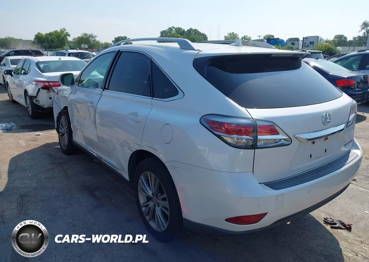 2013 Lexus Rx 350 VIN:2T2ZK1BA1DC107336 - 3