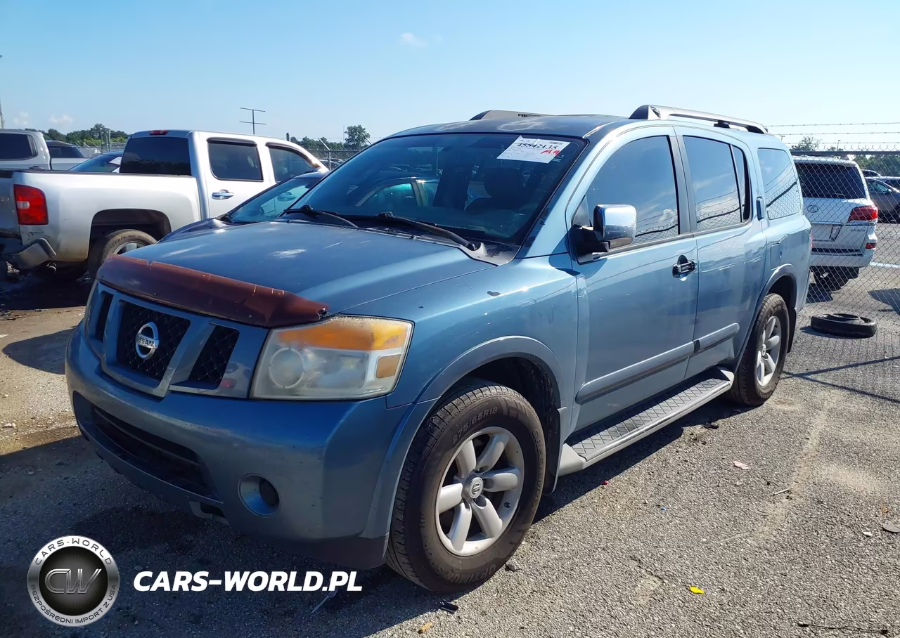 2012 Nissan Armada Sv VIN:5N1BA0ND3CN608311 - 2