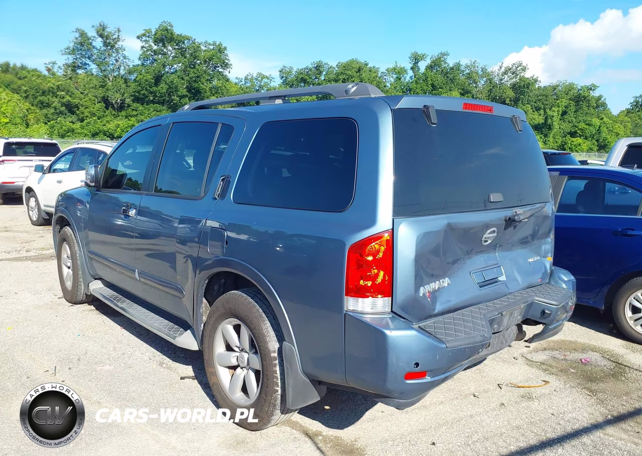 2012 Nissan Armada Sv VIN:5N1BA0ND3CN608311 - 3