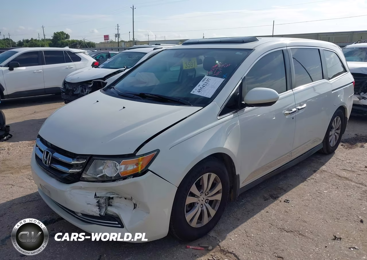 2015 Honda Odyssey Ex-L VIN:5FNRL5H6XFB110536 - 2
