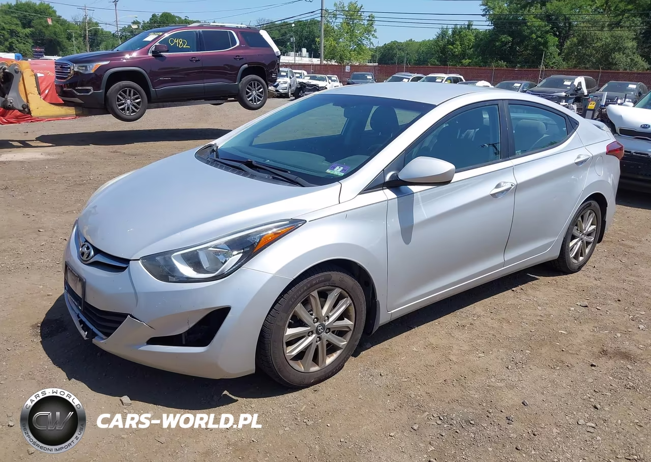 2016 Hyundai Elantra Se VIN:KMHDH4AE3GU519067 - 2