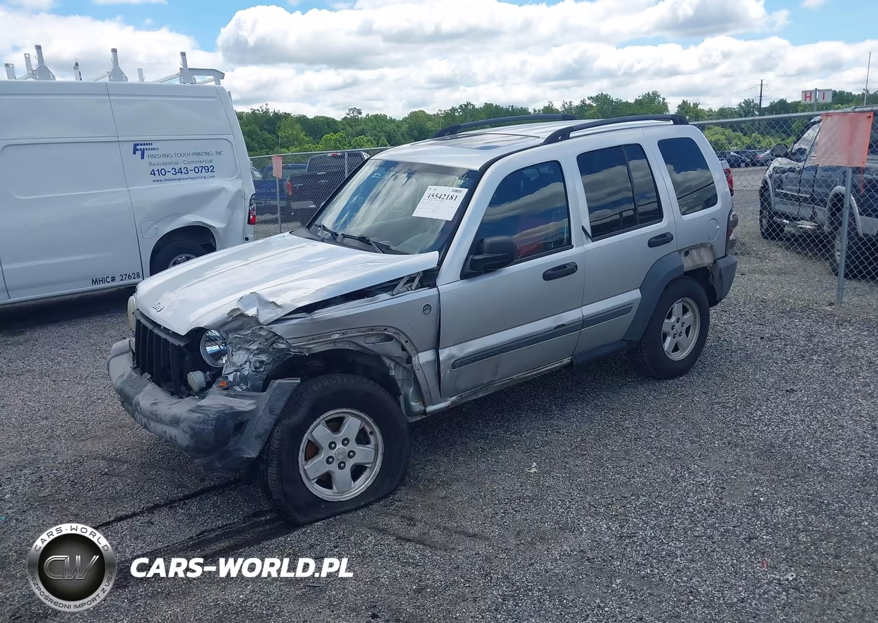 2005 Jeep Liberty Sport VIN:1J4GL48K95W518058 - 2