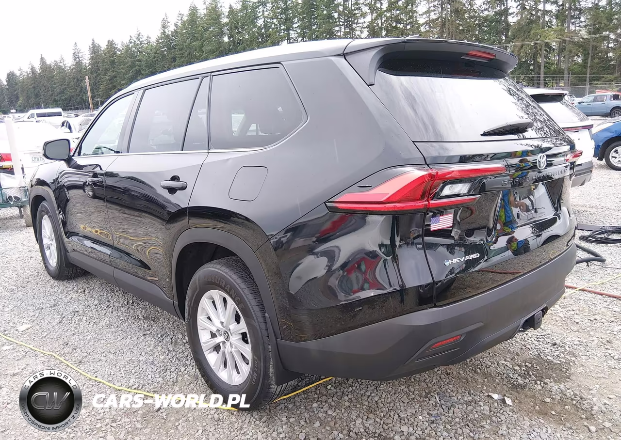 2024 Toyota Grand Highlander Hybrid Xle VIN:5TDACAB52RS027186 - 3
