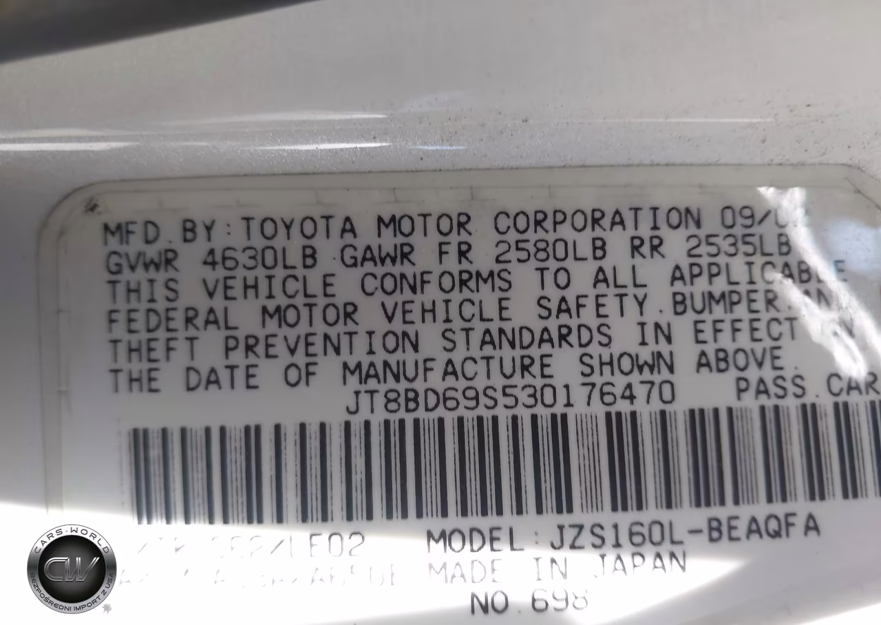 2003 Lexus Gs 300 VIN:JT8BD69S530176470 - 9