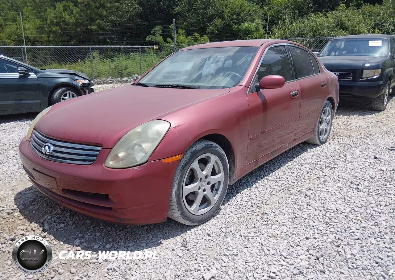 2003 Infiniti G35 Luxury Leather VIN:JNKCV51E33M323542 - 2
