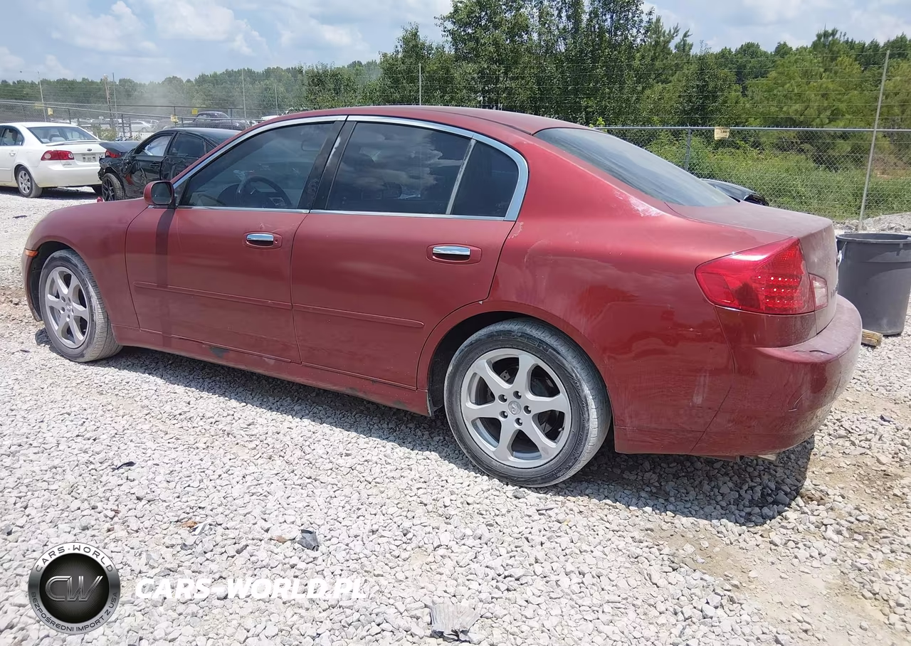 2003 Infiniti G35 Luxury Leather VIN:JNKCV51E33M323542 - 3