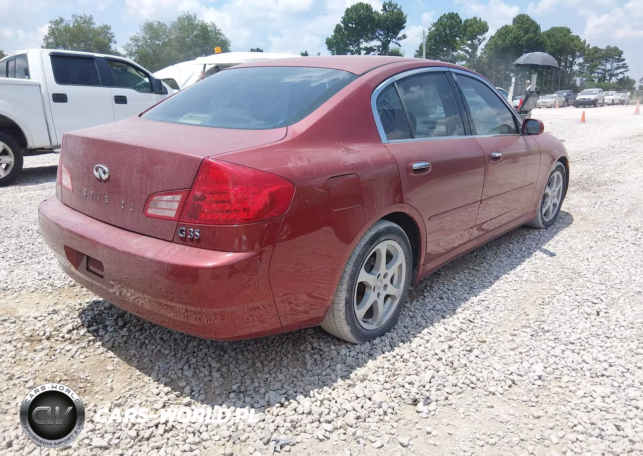 2003 Infiniti G35 Luxury Leather VIN:JNKCV51E33M323542 - 4