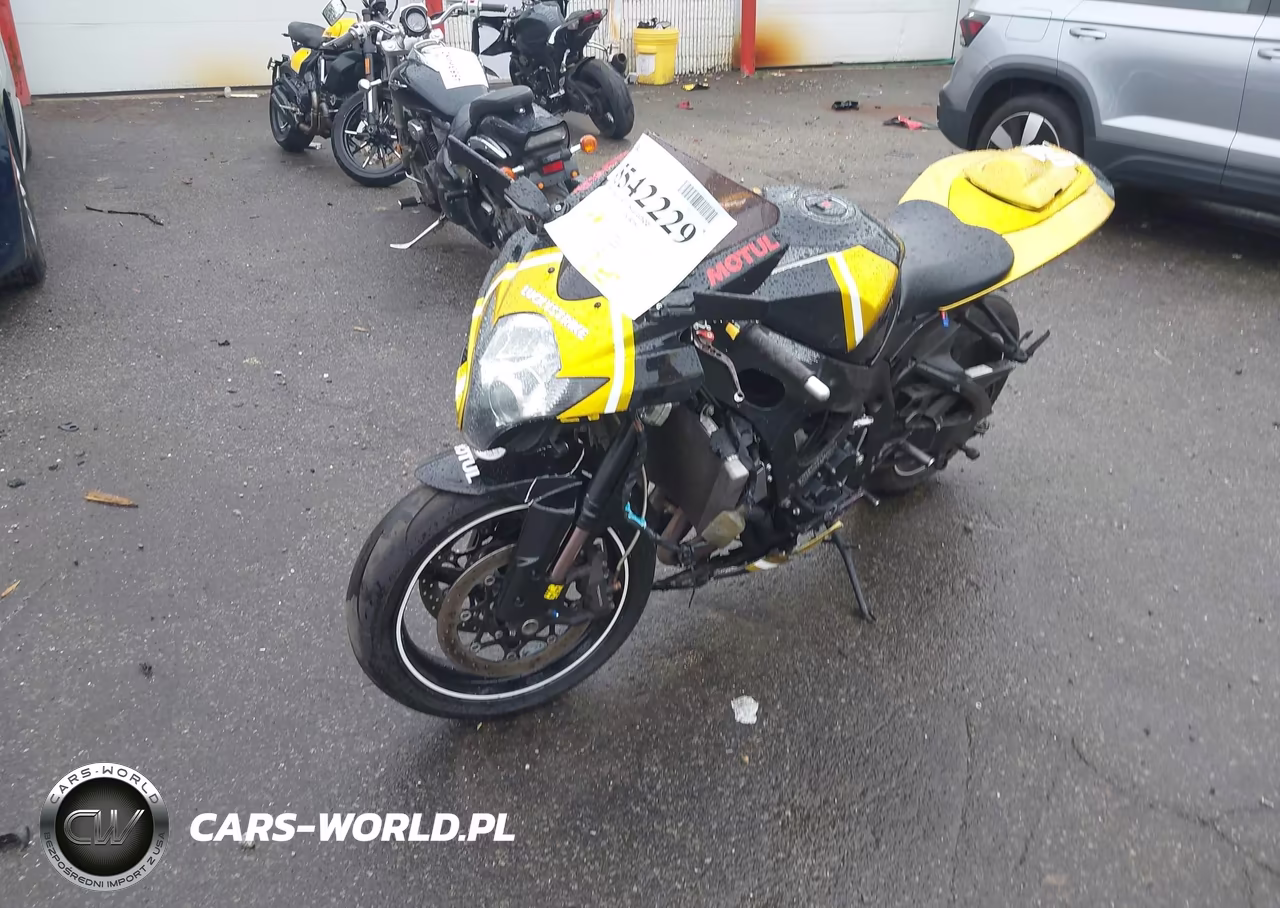 2007 Suzuki Gsx-R750 VIN:JS1GR7KA072101468 - 2