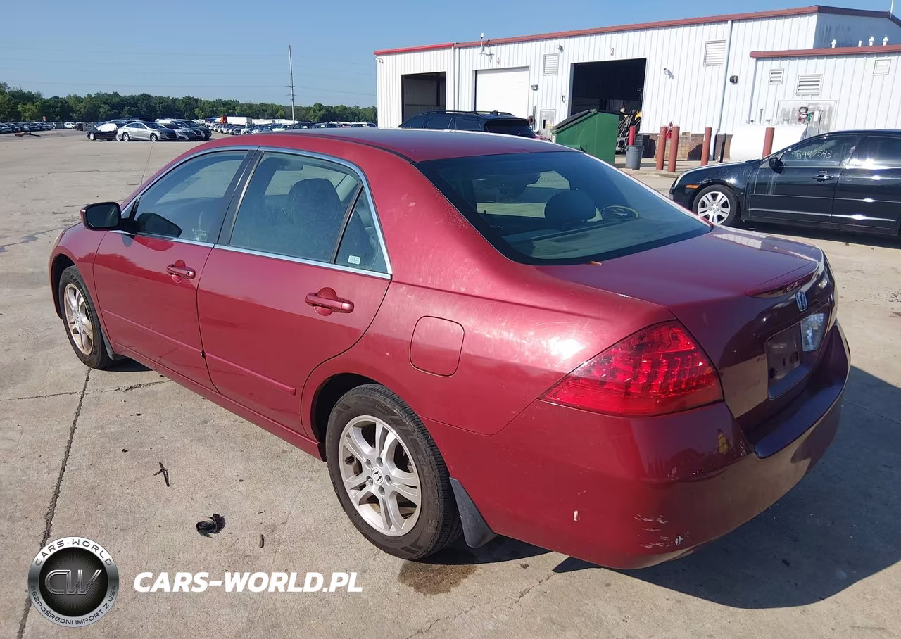 2007 Honda Accord 2.4 Se VIN:1HGCM56357A008424 - 3