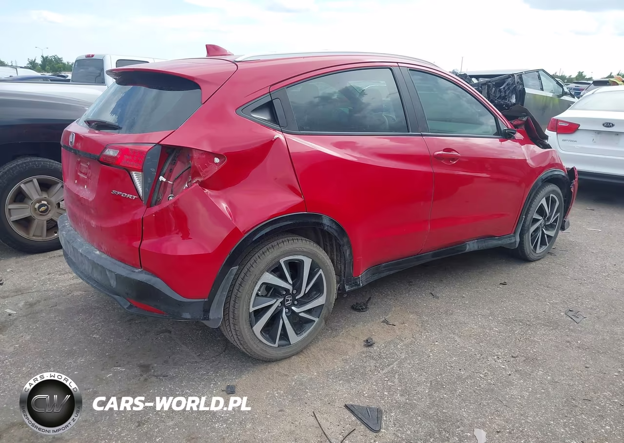 2019 Honda Hr-V Sport VIN:3CZRU5H19KG704003 - 4