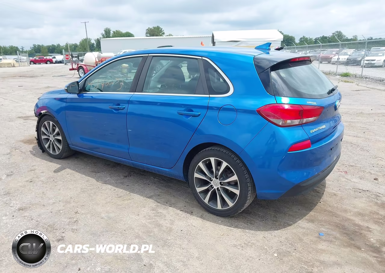 2018 Hyundai Elantra Gt VIN:KMHH35LE9JU022163 - 3