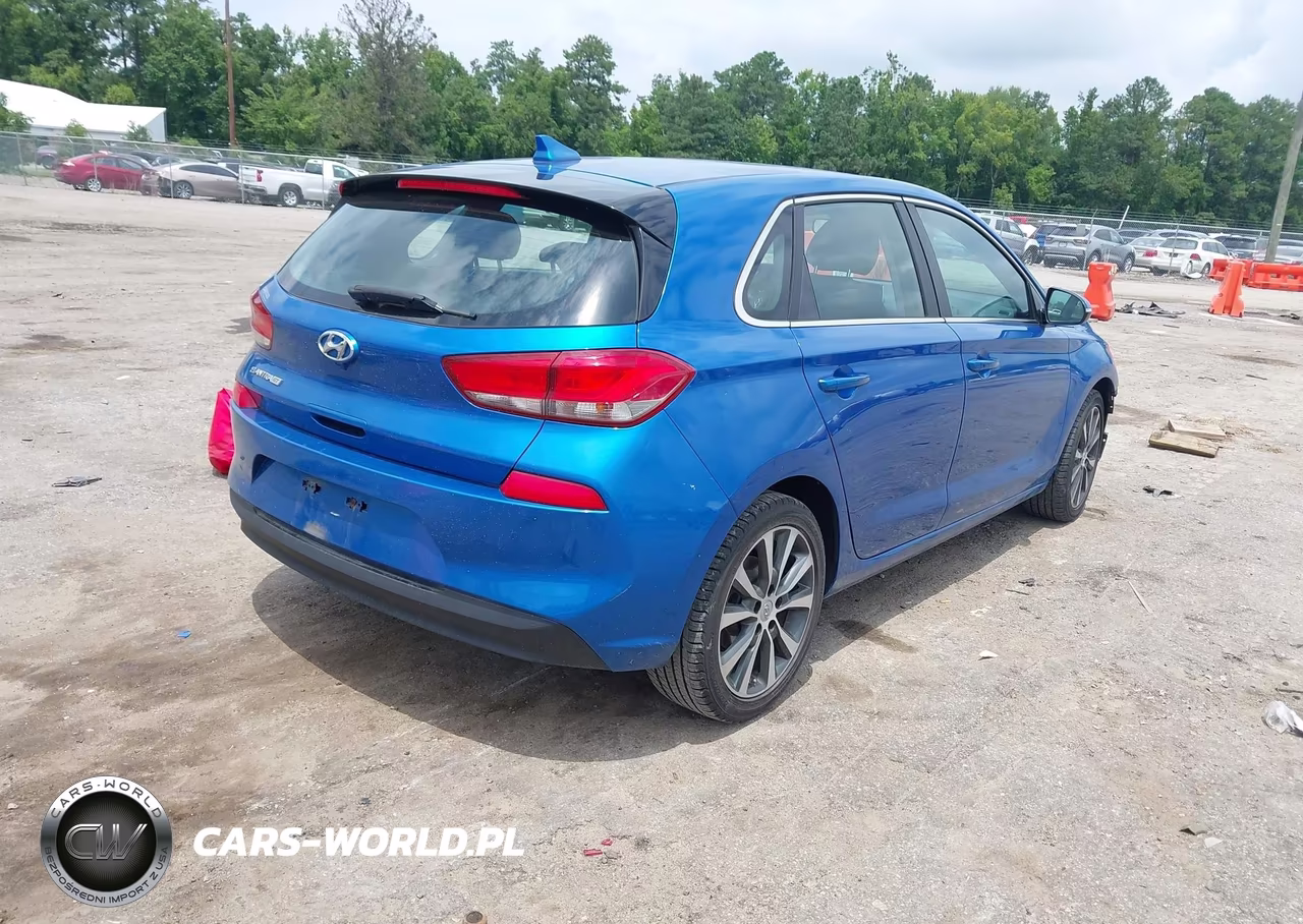 2018 Hyundai Elantra Gt VIN:KMHH35LE9JU022163 - 4