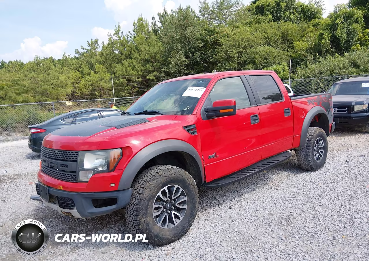 2012 Ford F150 Svt Raptor VIN:1FTFW1R64CFC88080 - 2