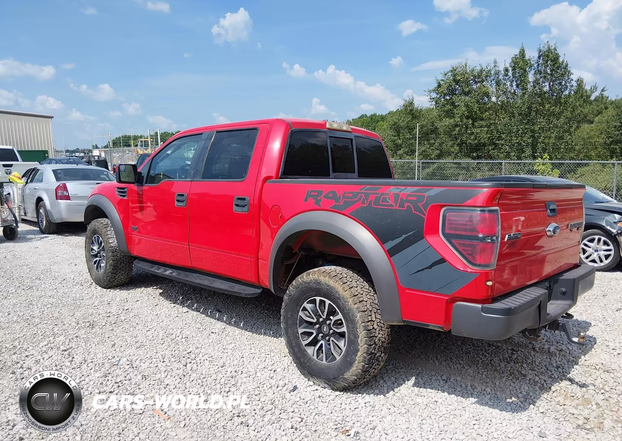 2012 Ford F150 Svt Raptor VIN:1FTFW1R64CFC88080 - 3