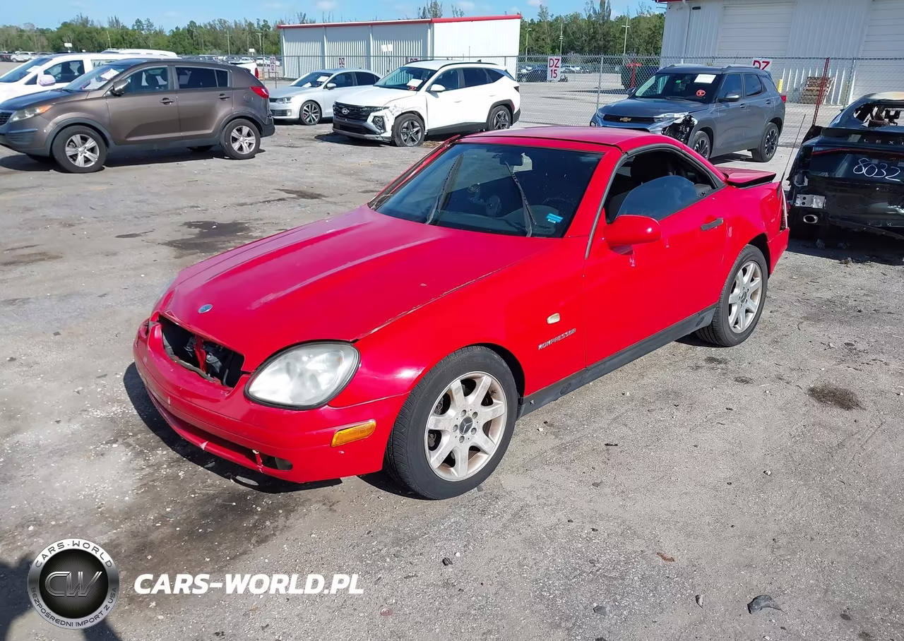 1999 Mercedes-Benz Slk 230 Kompressor VIN:WDBKK47FXXF113108 - 2