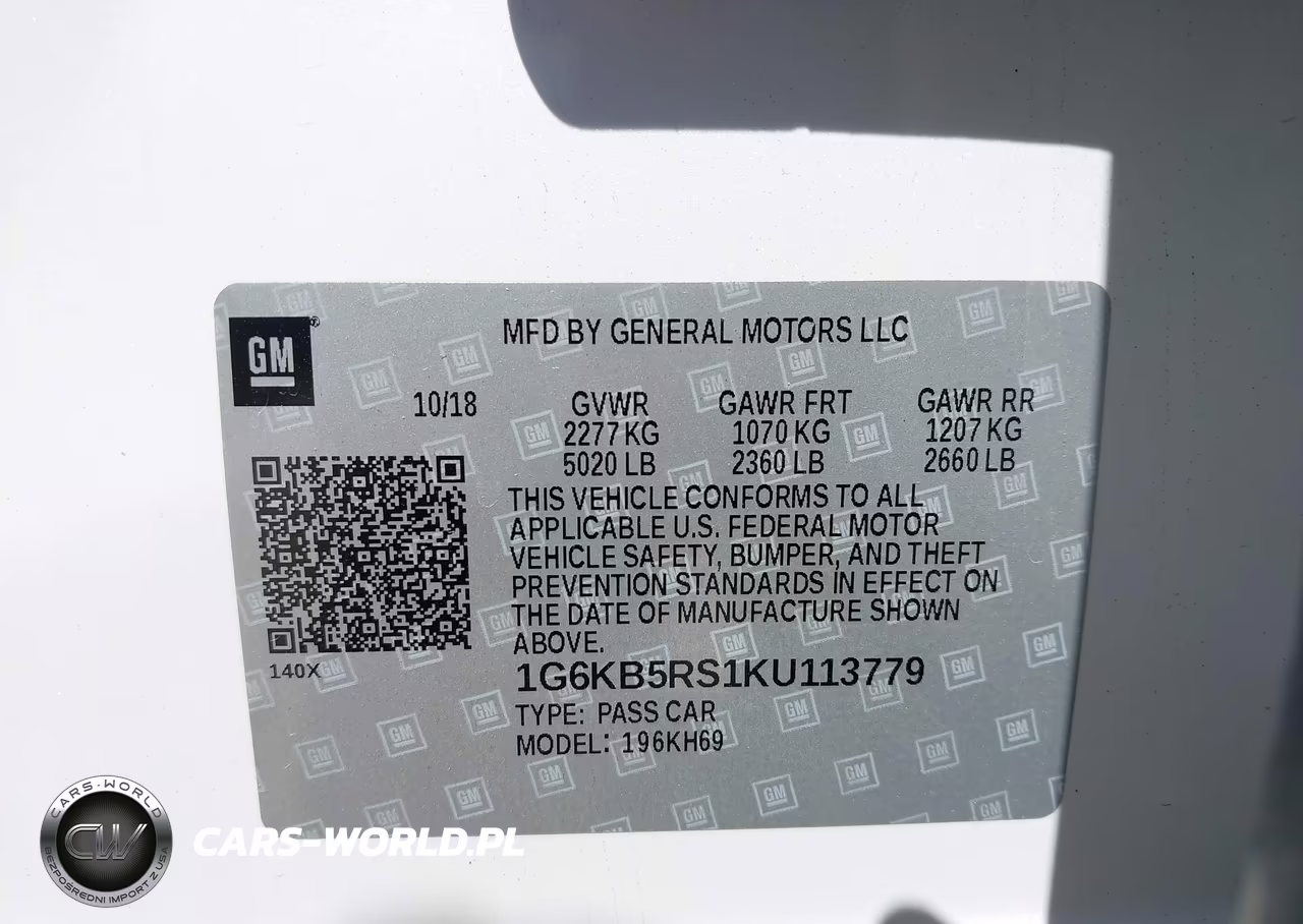 2019 Cadillac Ct6 Luxury VIN:1G6KB5RS1KU113779 - 9