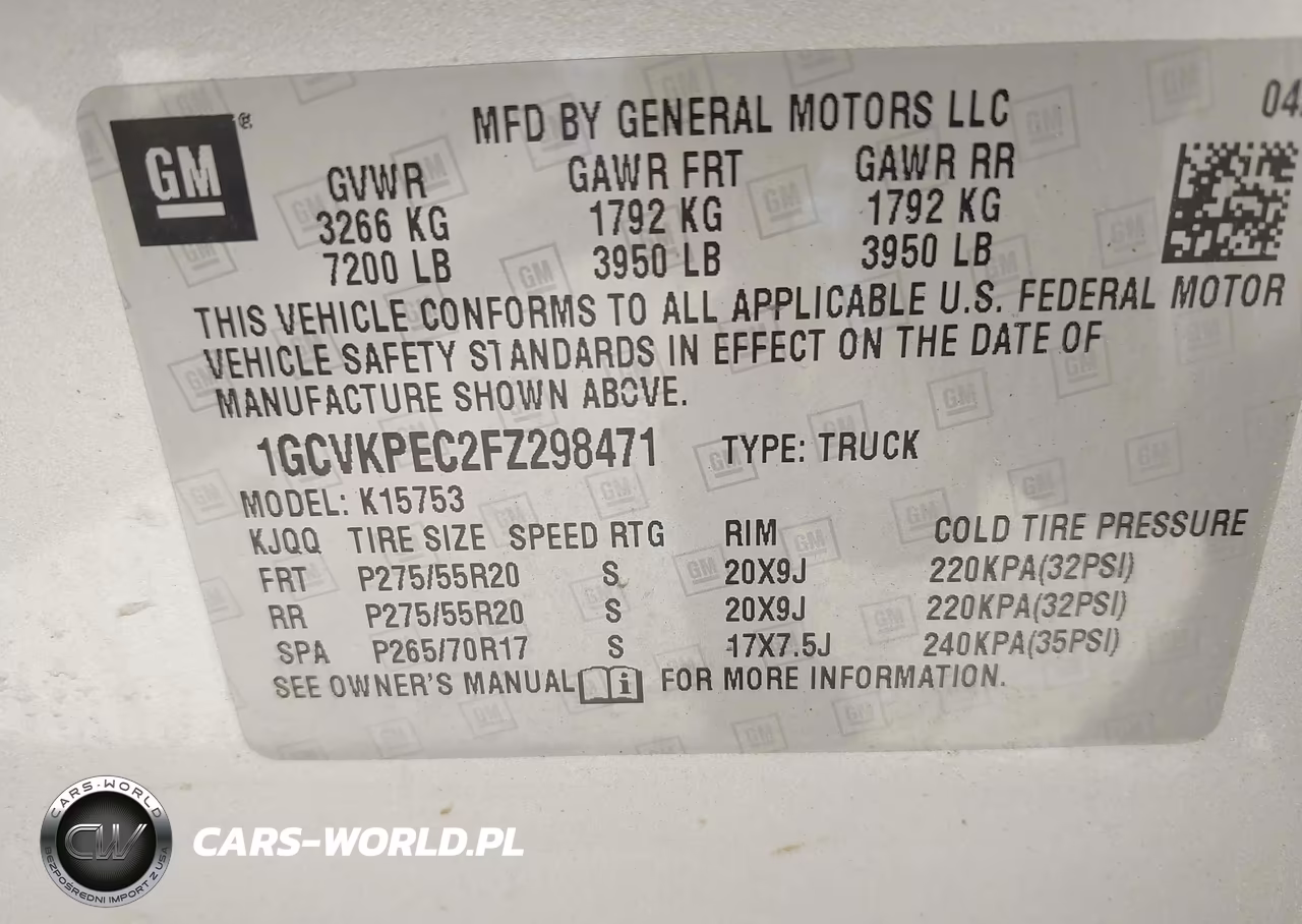 2015 Chevrolet Silverado 1500 Ls VIN:1GCVKPEC2FZ298471 - 9