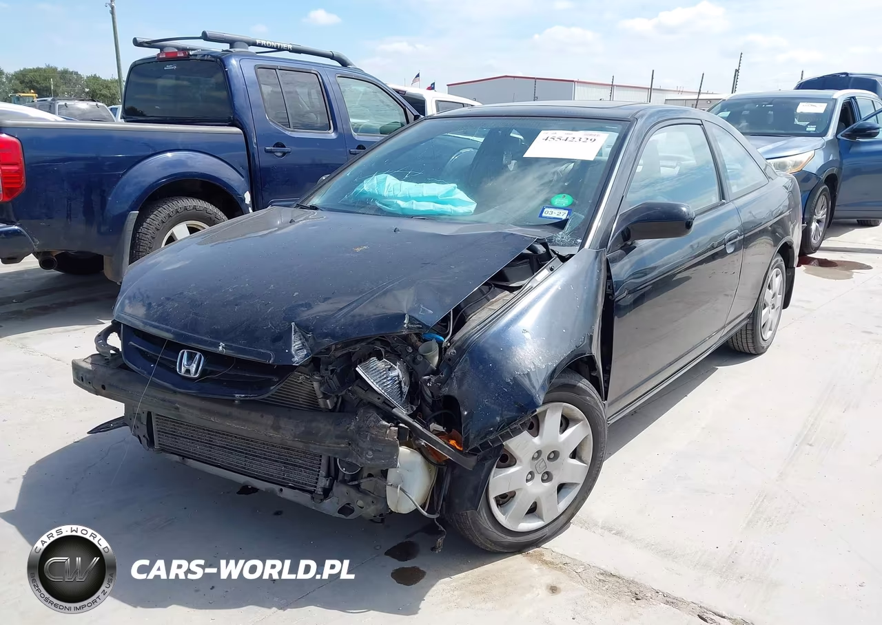 2002 Honda Civic Ex VIN:1HGEM220X2L084270 - 2