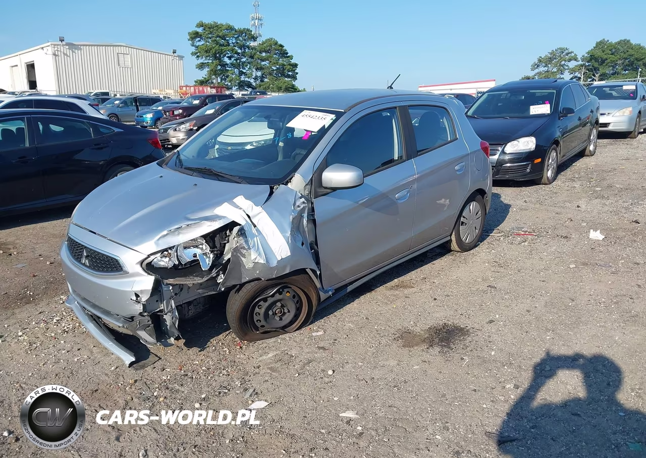 2017 Mitsubishi Mirage Es VIN:ML32A3HJXHH012306 - 2
