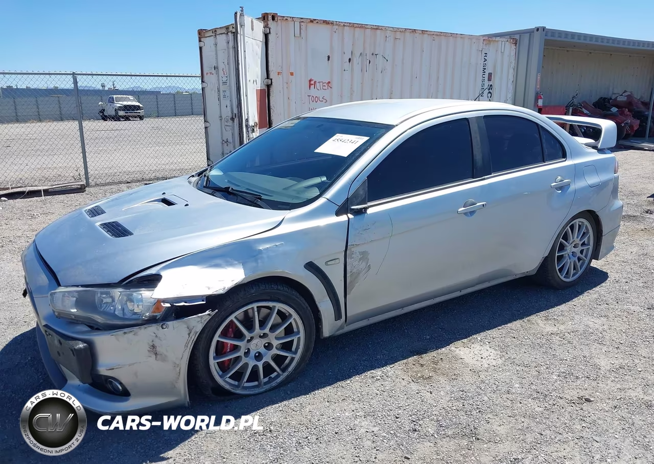 2015 Mitsubishi Lancer Evolution Gsr VIN:JA32W8FV8FU006606 - 2