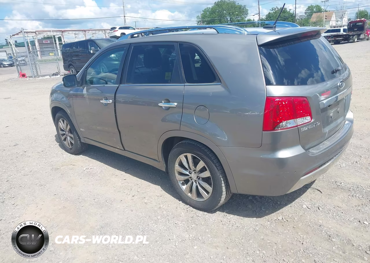 2013 Kia Sorento Sx V6 VIN:5XYKWDA23DG384984 - 3