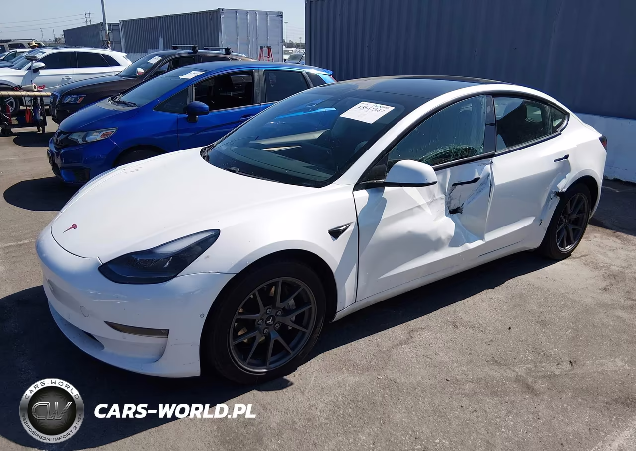 2021 Tesla Model 3 Long Range Dual Motor All-Wheel Drive VIN:5YJ3E1EB8MF066821 - 2