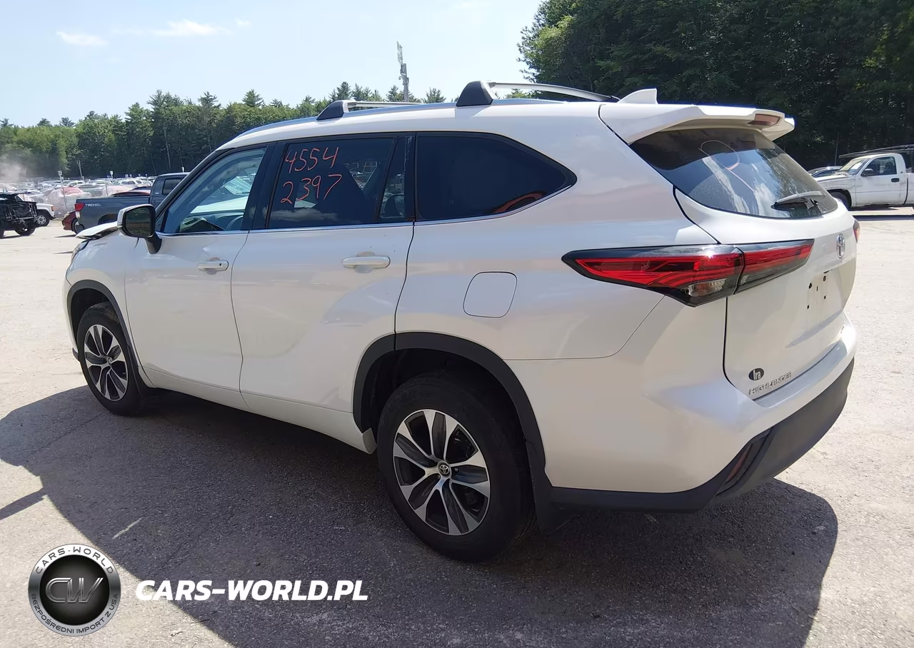 2021 Toyota Highlander Xle VIN:5TDGZRBH8MS543224 - 3