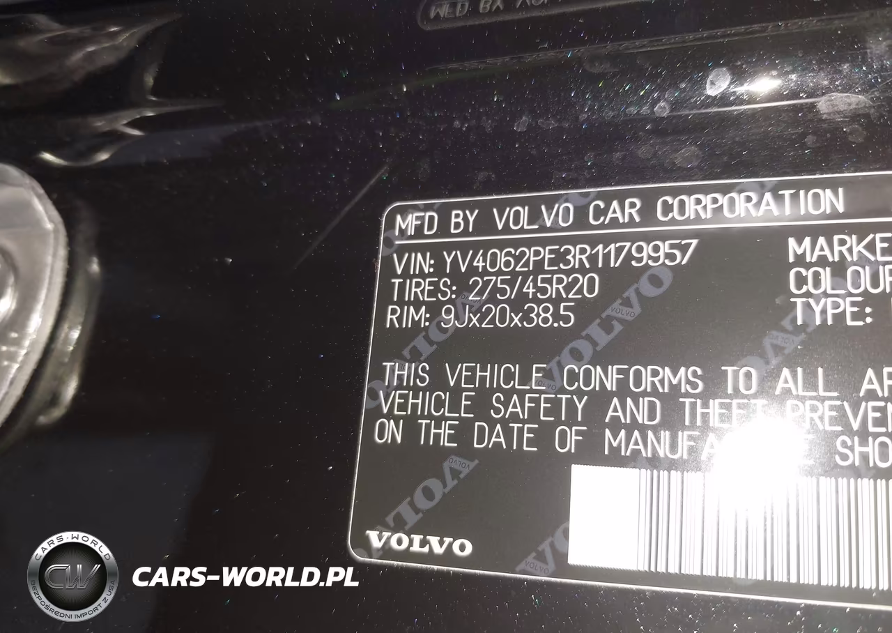 2024 Volvo Xc90 B6 Plus Bright Theme 7-Seater VIN:YV4062PE3R1179957 - 9