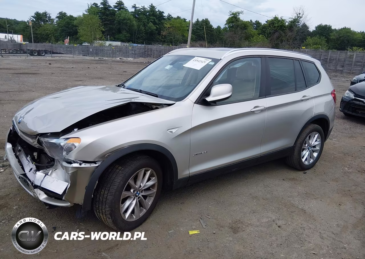 2014 BMW X3 xDrive28I VIN:5UXWX9C59E0D42668 - 2