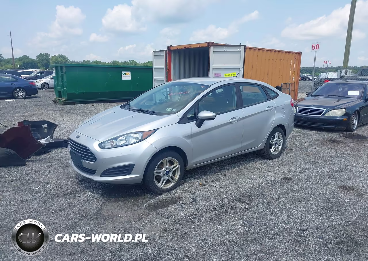2019 Ford Fiesta Se VIN:3FADP4BJ3KM124330 - 2
