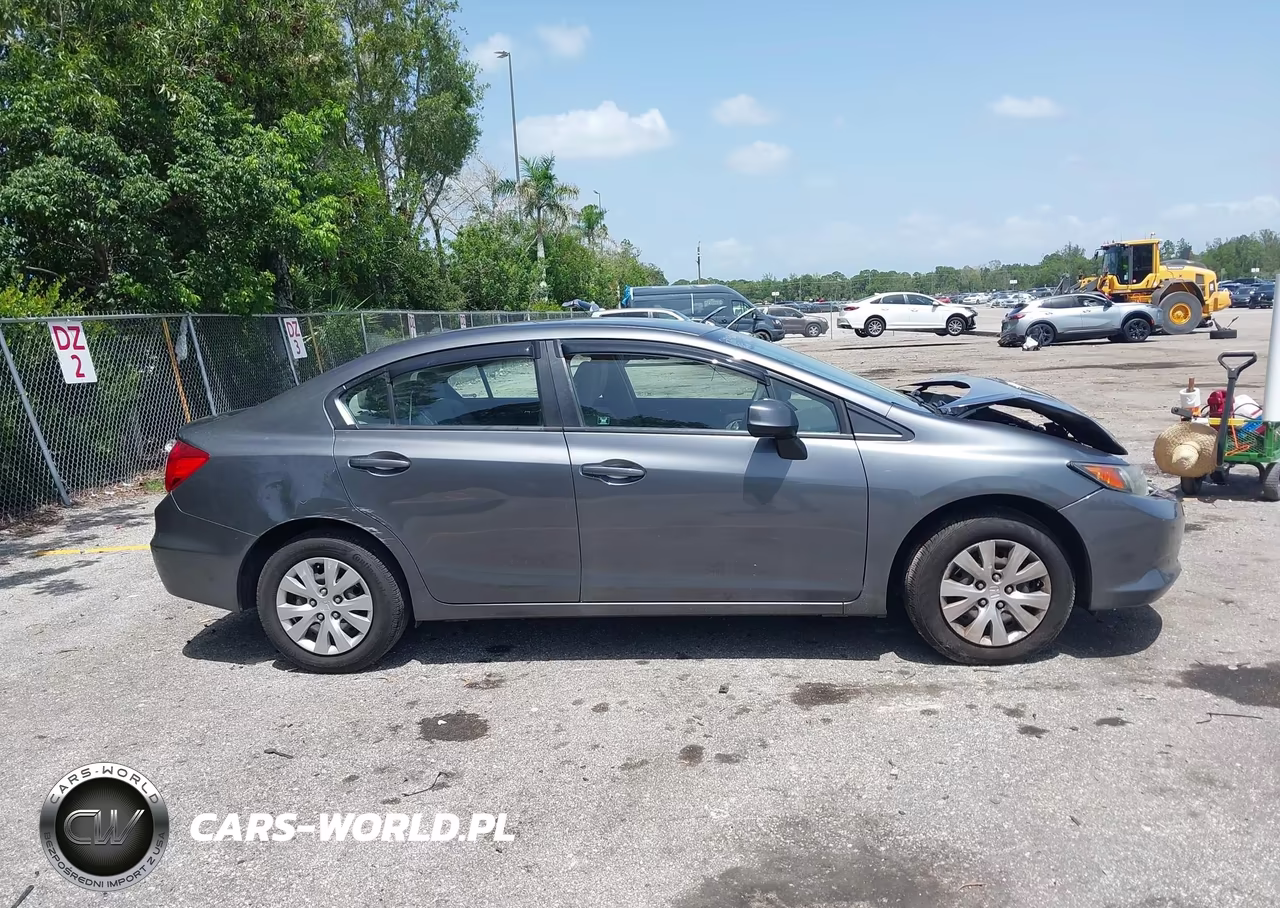 2012 Honda Civic Lx VIN:19XFB2F56CE389323 - 13