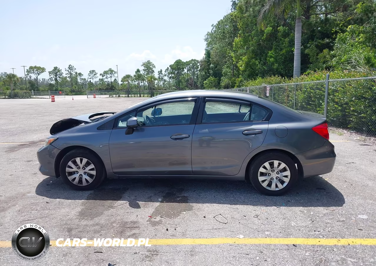 2012 Honda Civic Lx VIN:19XFB2F56CE389323 - 14