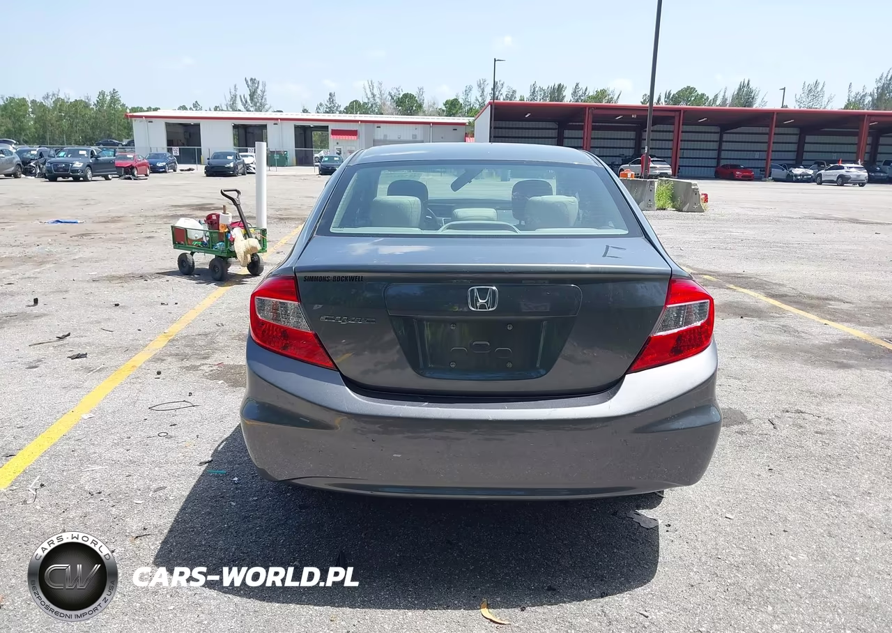 2012 Honda Civic Lx VIN:19XFB2F56CE389323 - 16